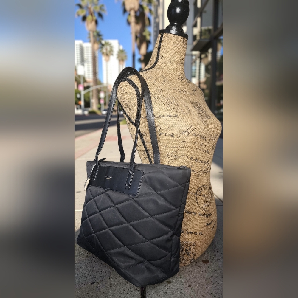 Radley London Charleston Large Quilted Black Zip-Top Tote - Picture 16 of 16